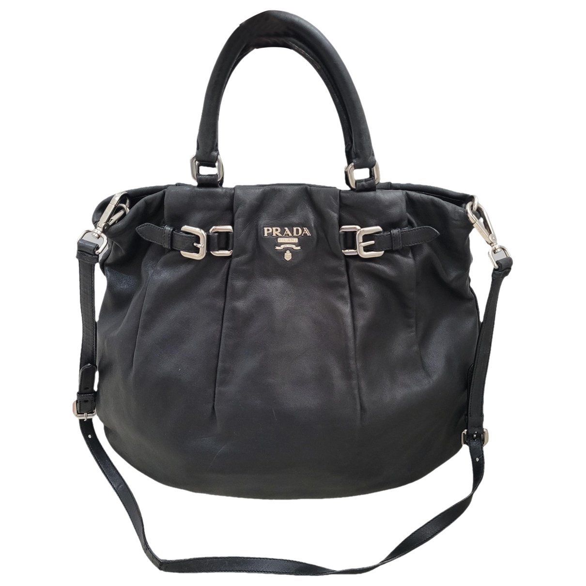 Leather tote