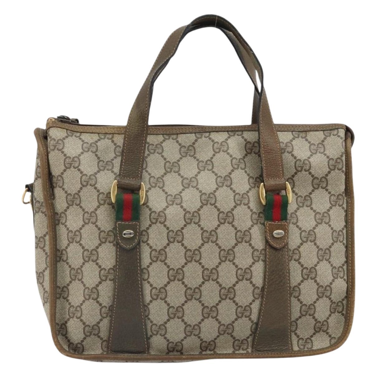 Leather tote