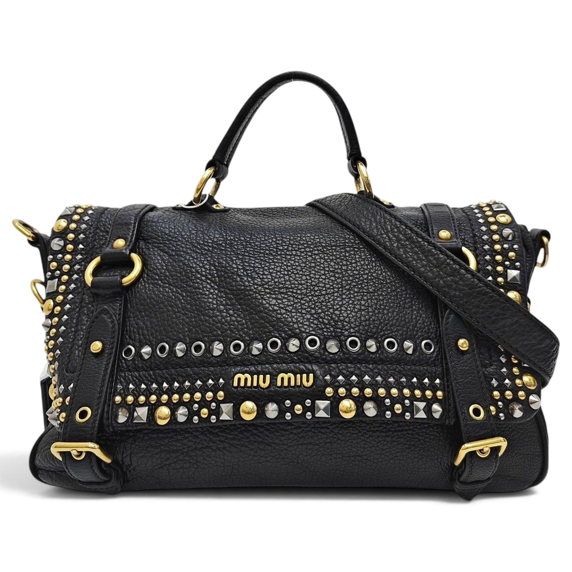 Leather handbag