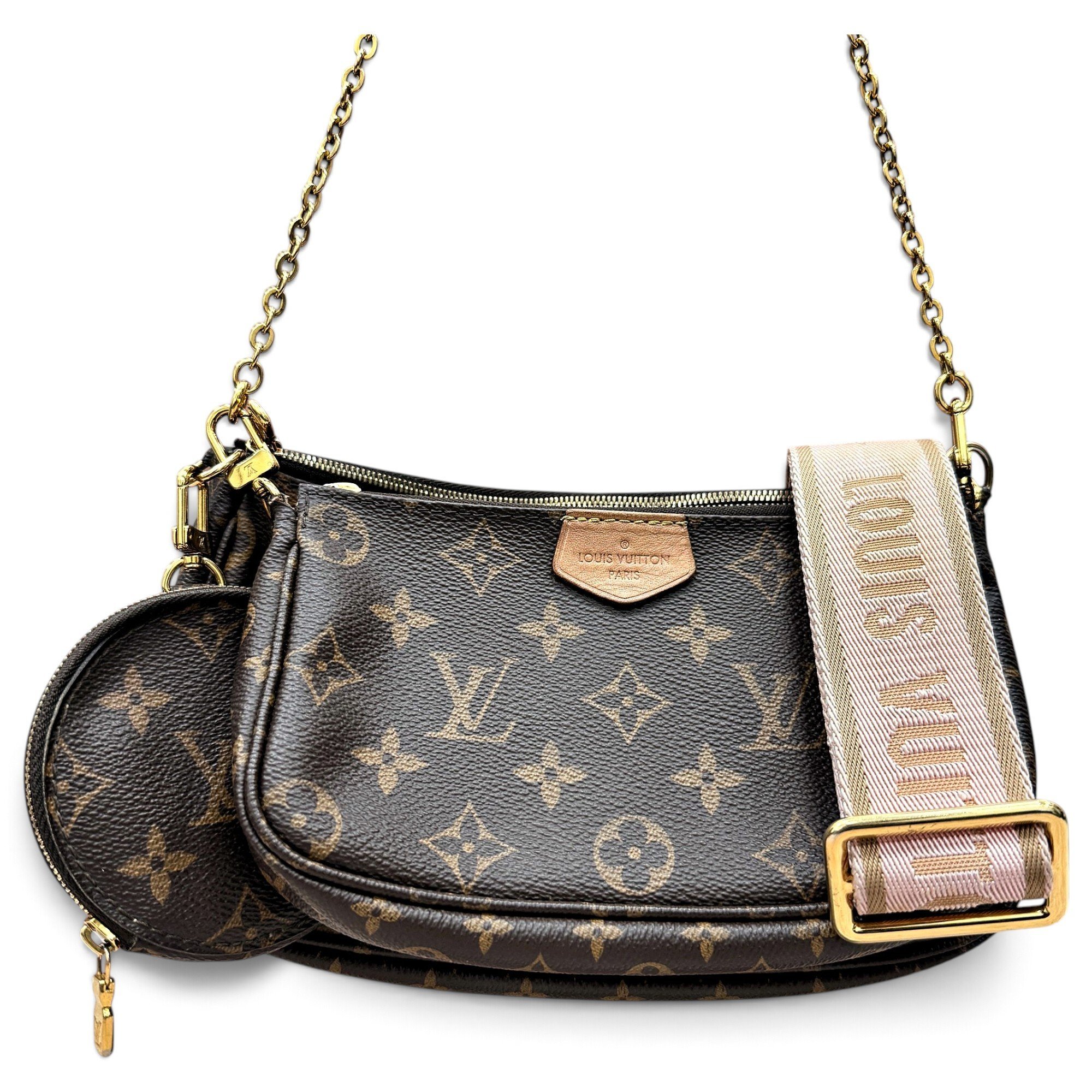 Multi Pochette Accessoires leather handbag