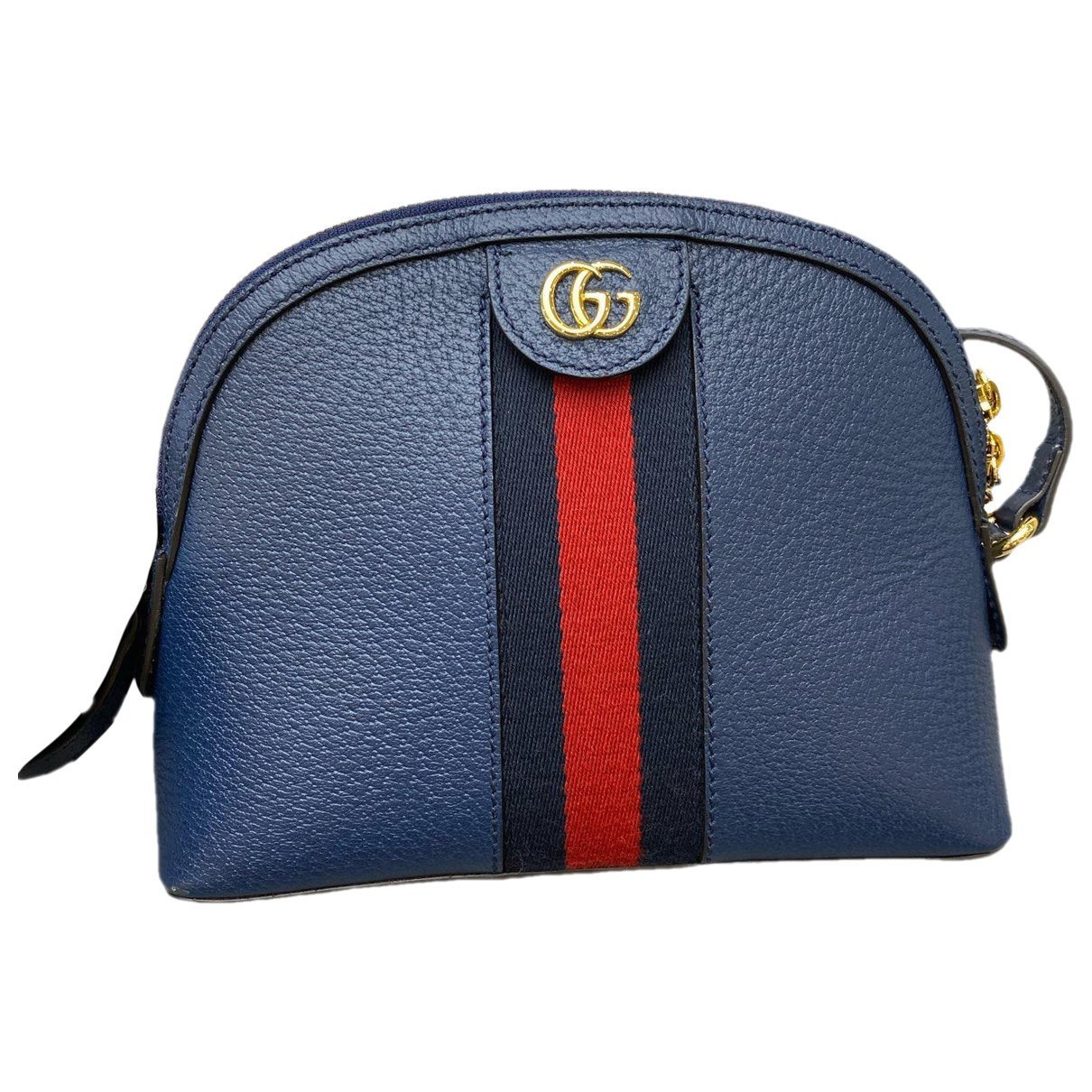Ophidia Dome leather crossbody bag
