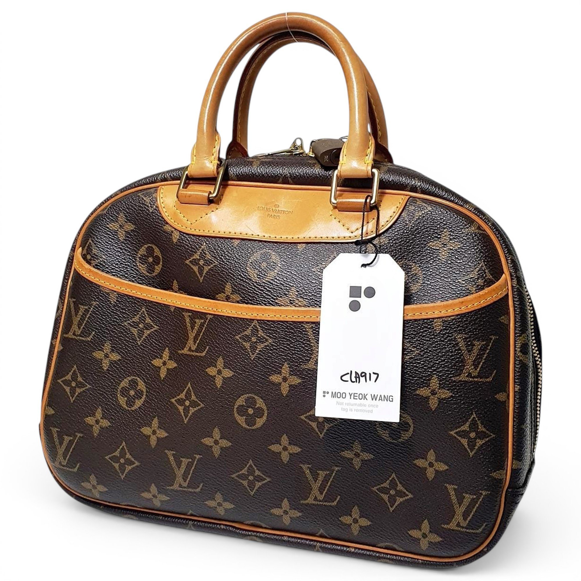 Leather handbag