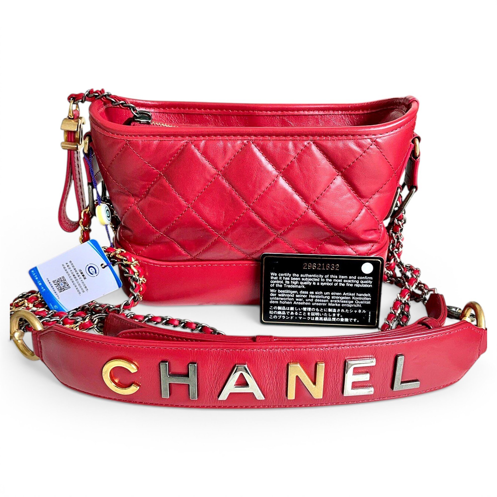 Gabrielle leather crossbody bag