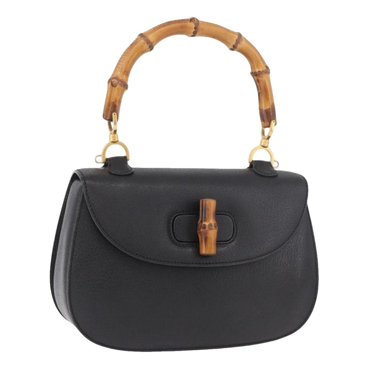 Gucci B leather handbag