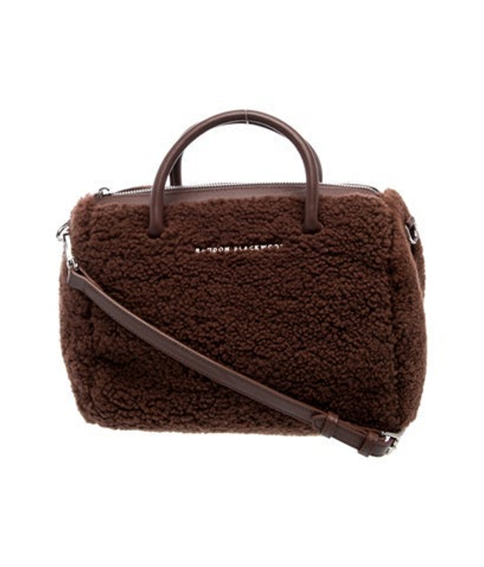 Brandon Blackwood Blackwood Fur Top Handle Bag