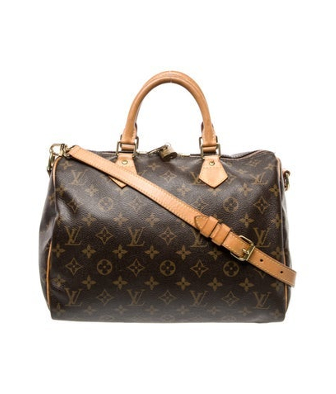 Louis Vuitton Vuitton Lv Monogram Speedy Bandouliere 30