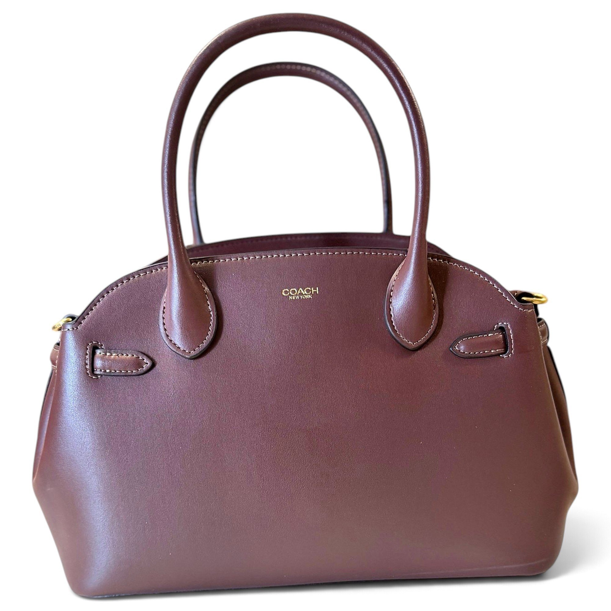 Leather satchel