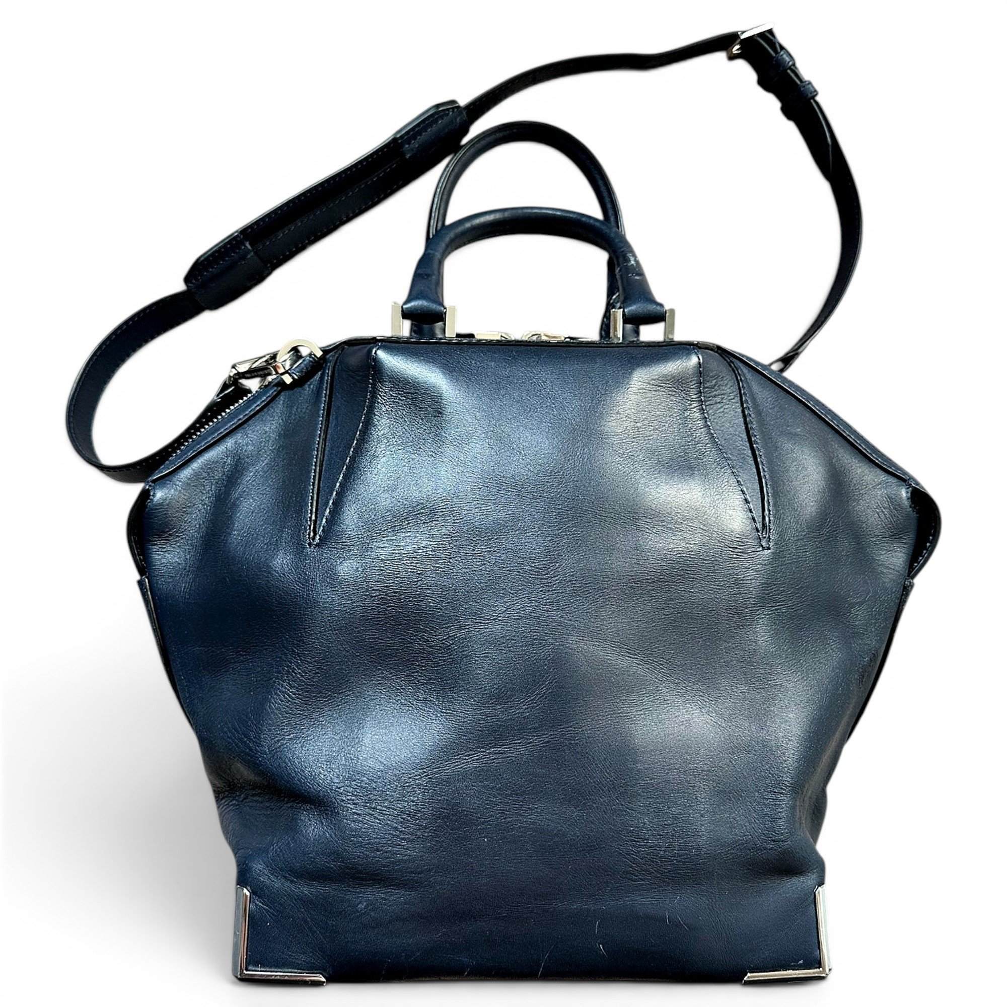 Prisma leather handbag