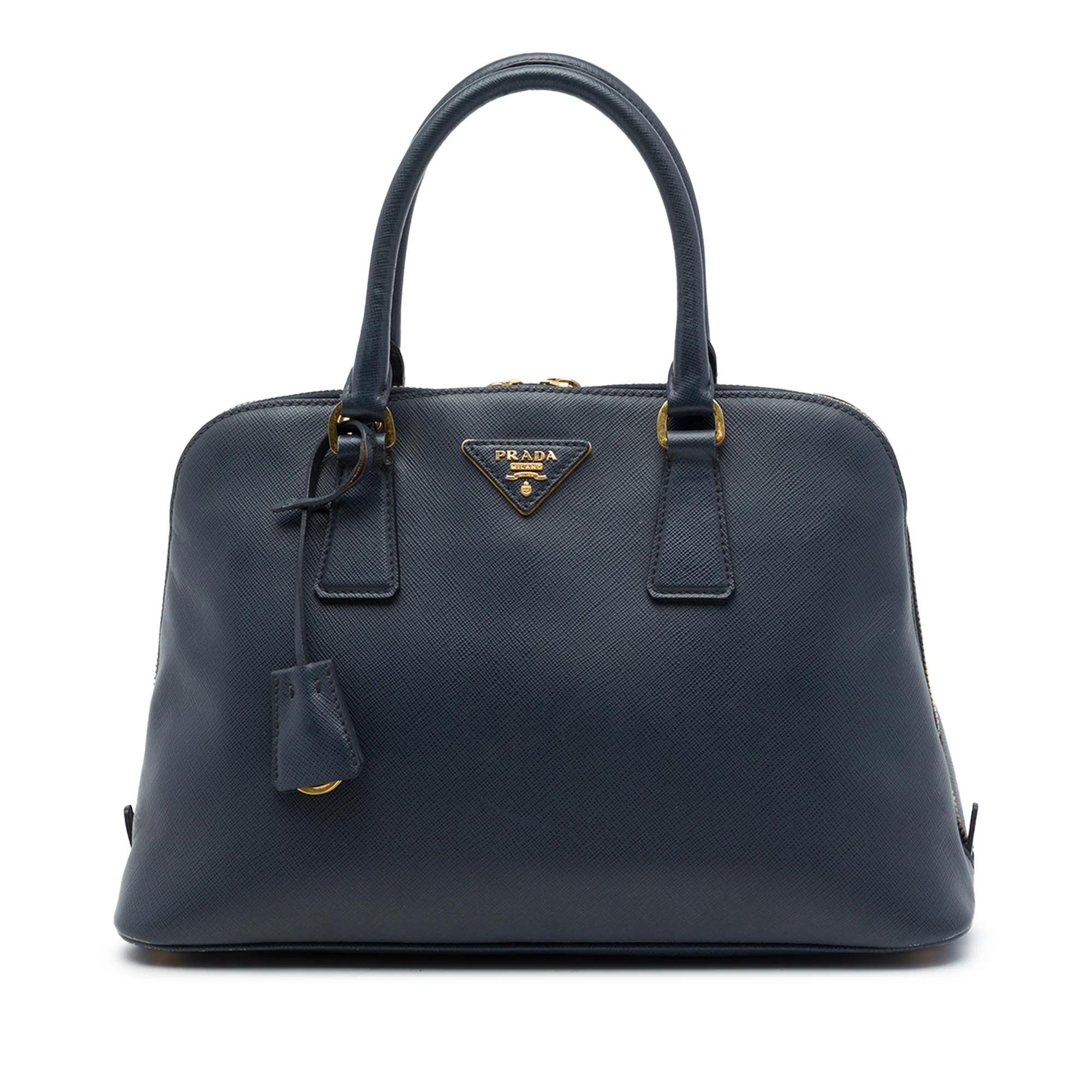 Promenade leather handbag