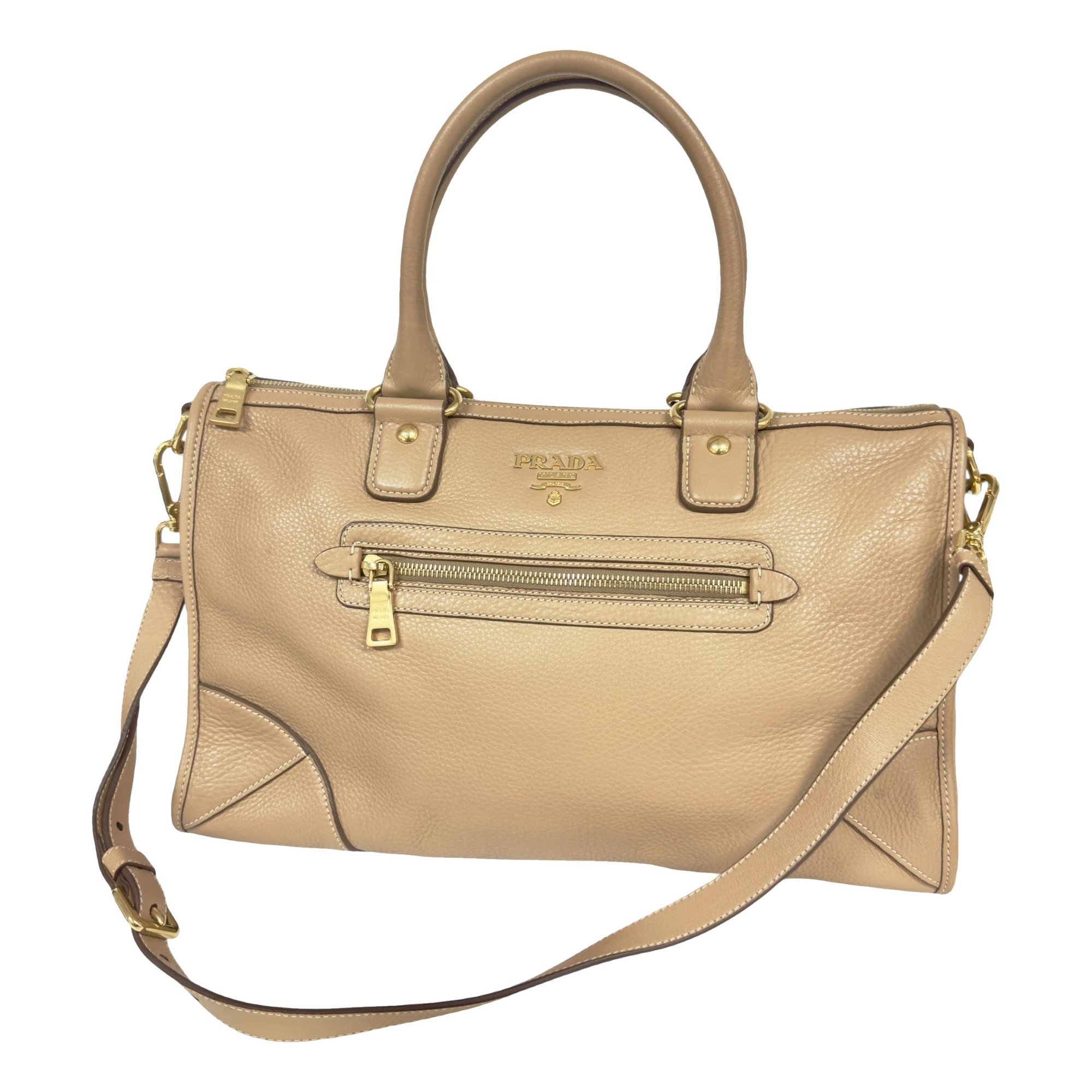 Leather handbag