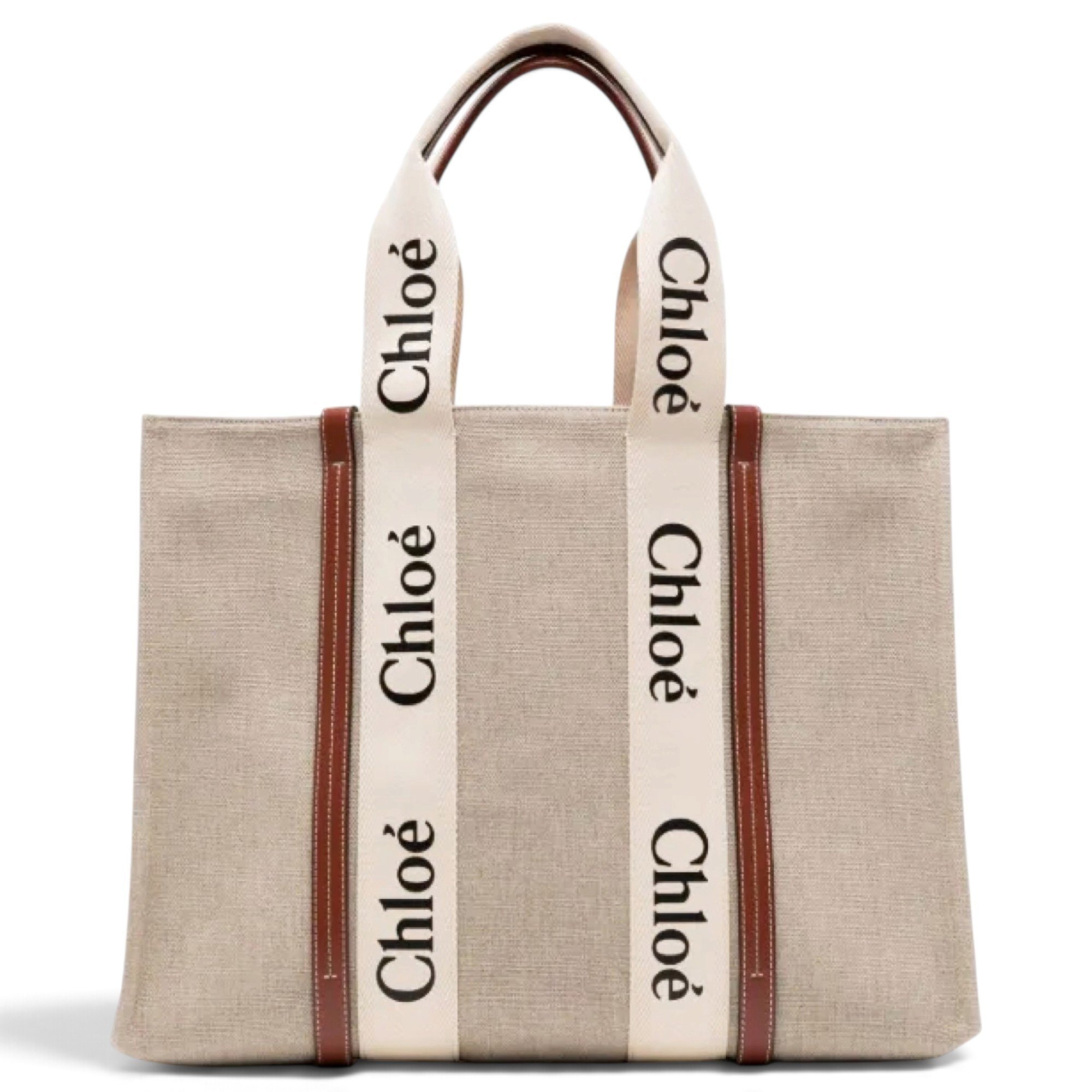 Chloe Woody cloth tote