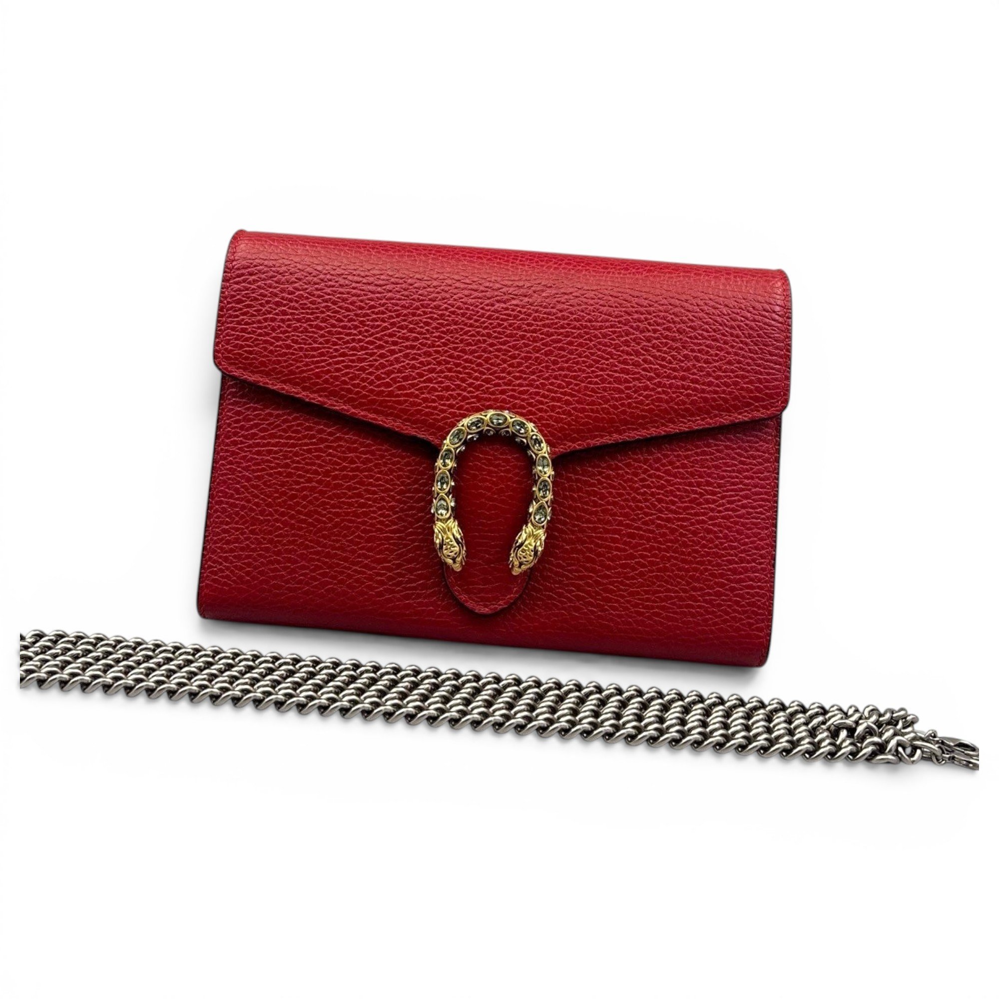 Dionysus Chain Wallet leather handbag