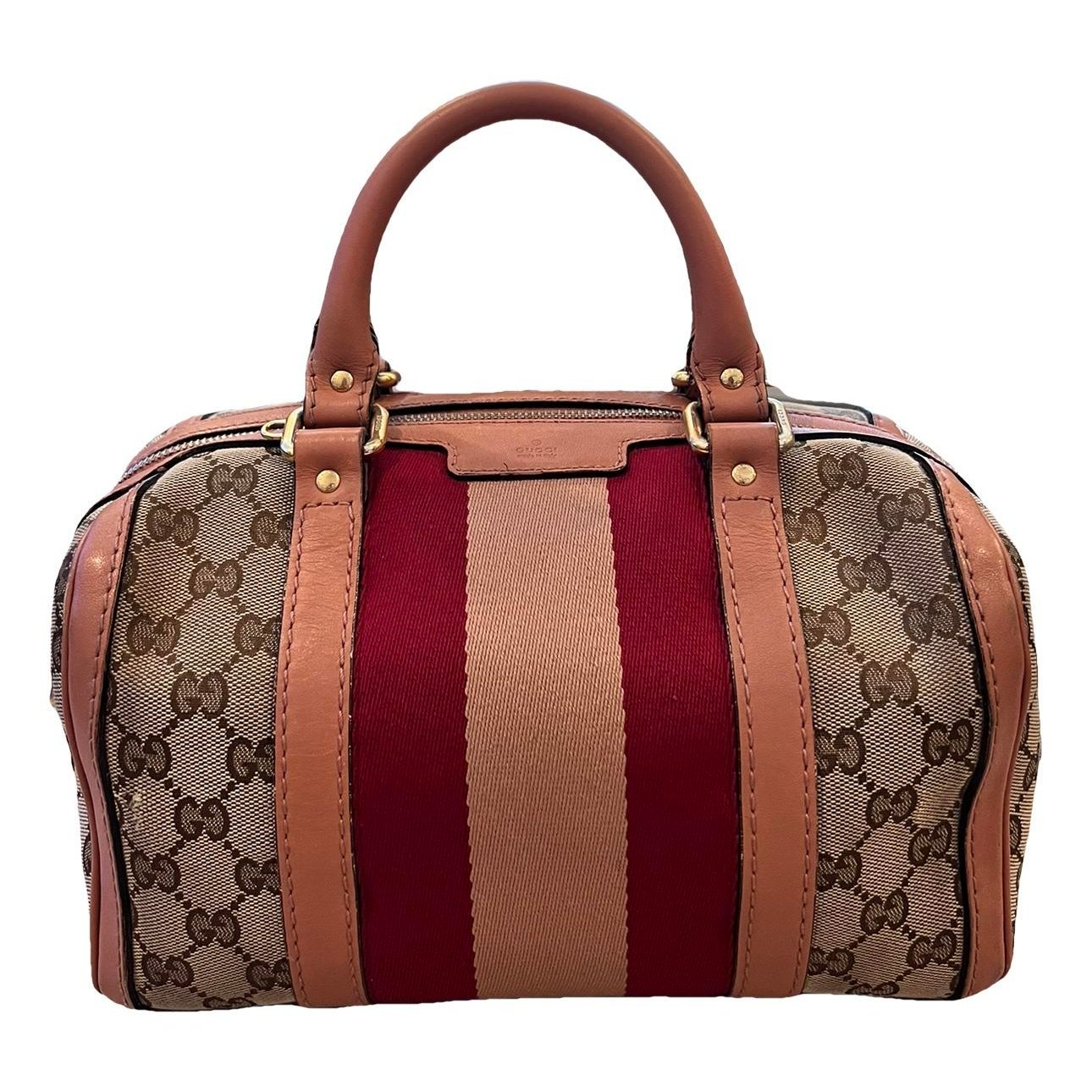 Boston cloth handbag