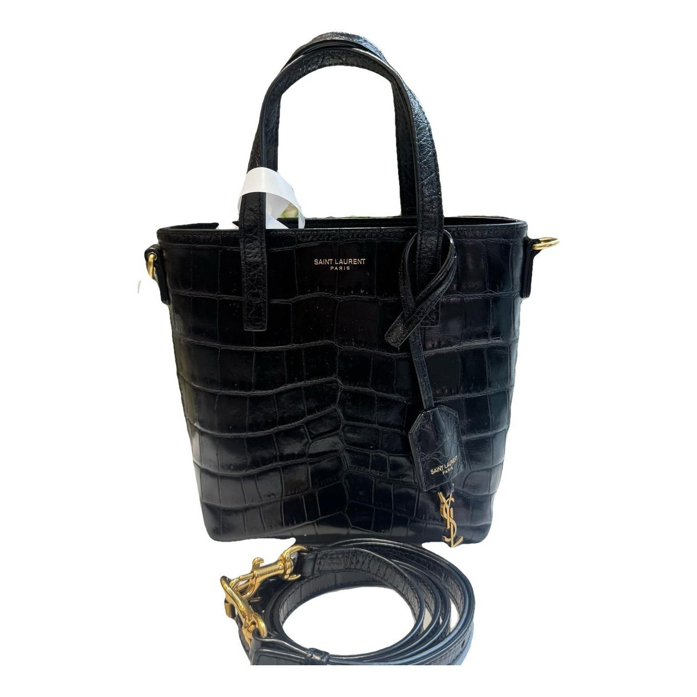 Leather backpack