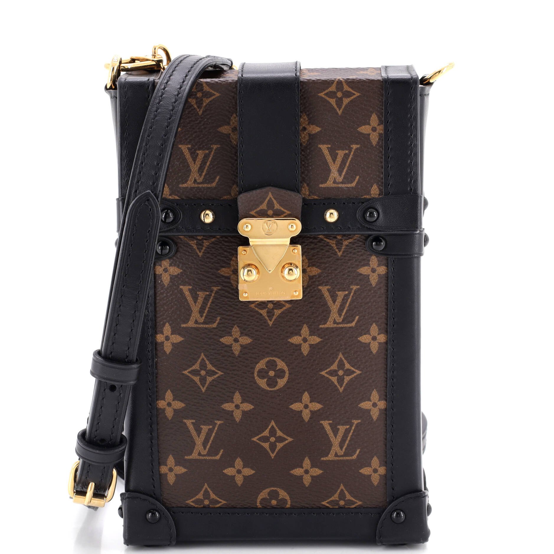 Vertical Trunk Pochette Monogram Canvas
