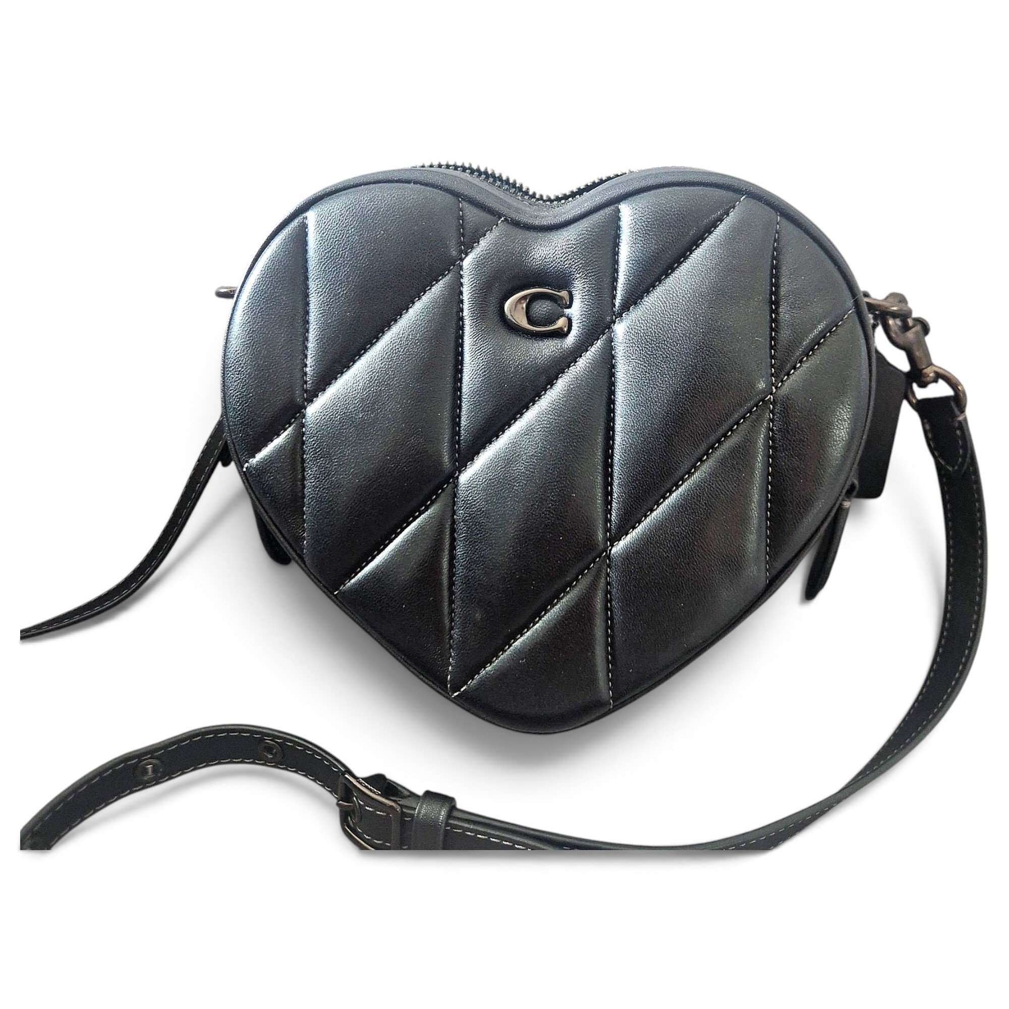 Leather crossbody bag