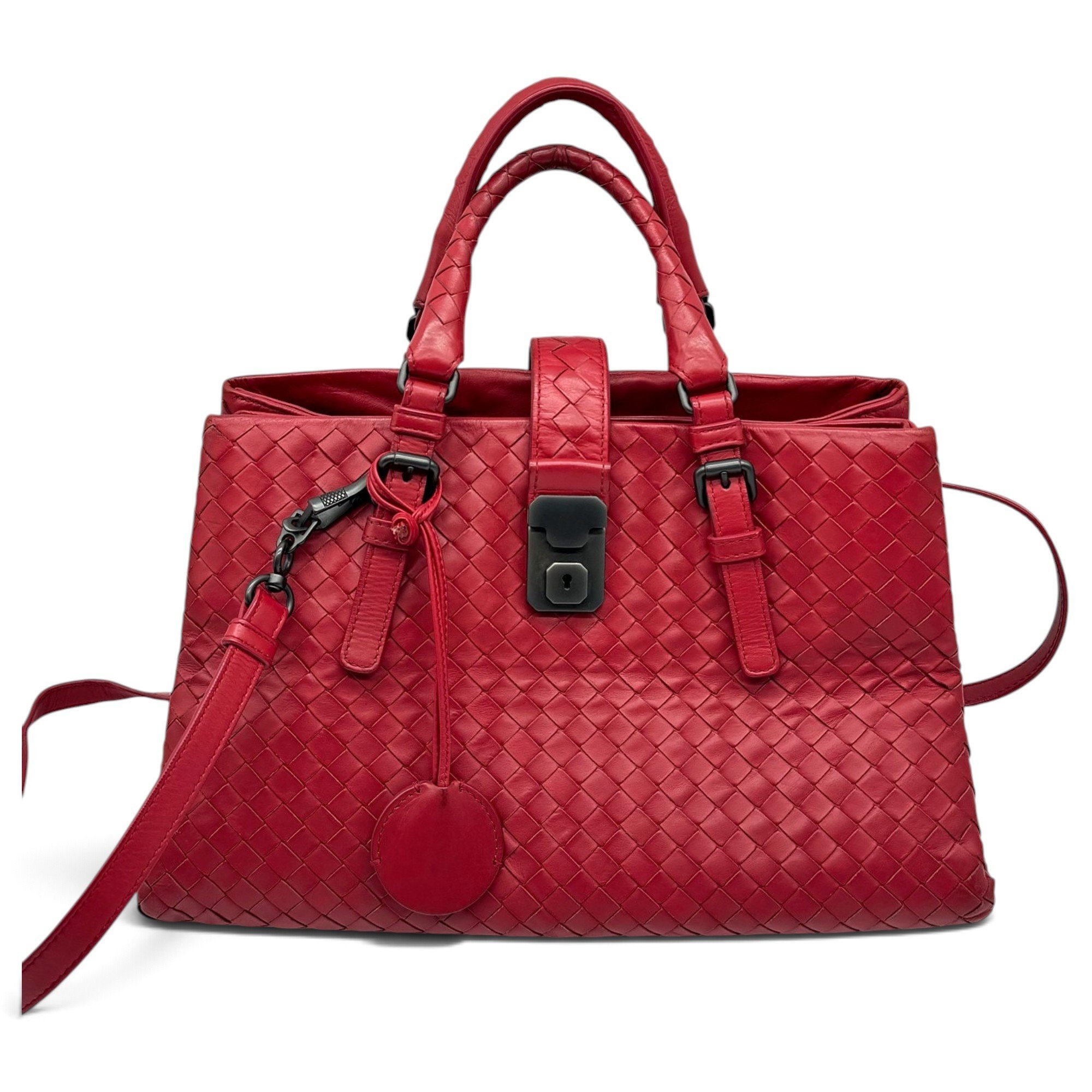 Roma leather tote