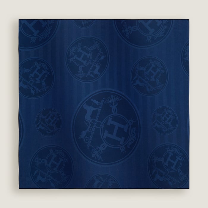 Bleu Profond New Libris Scarf 110