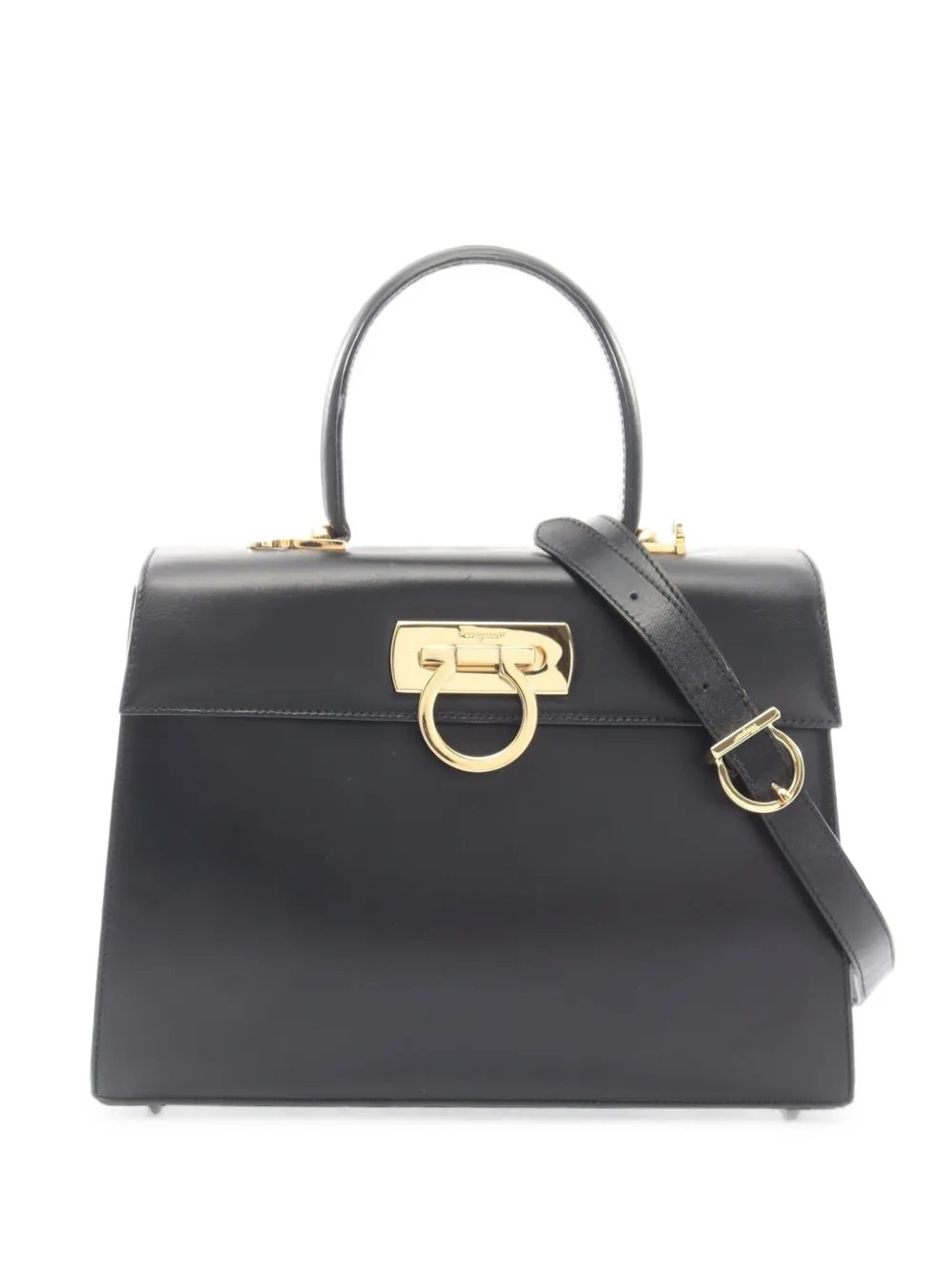 Ferragamo 2010s Gancini satchel bag
