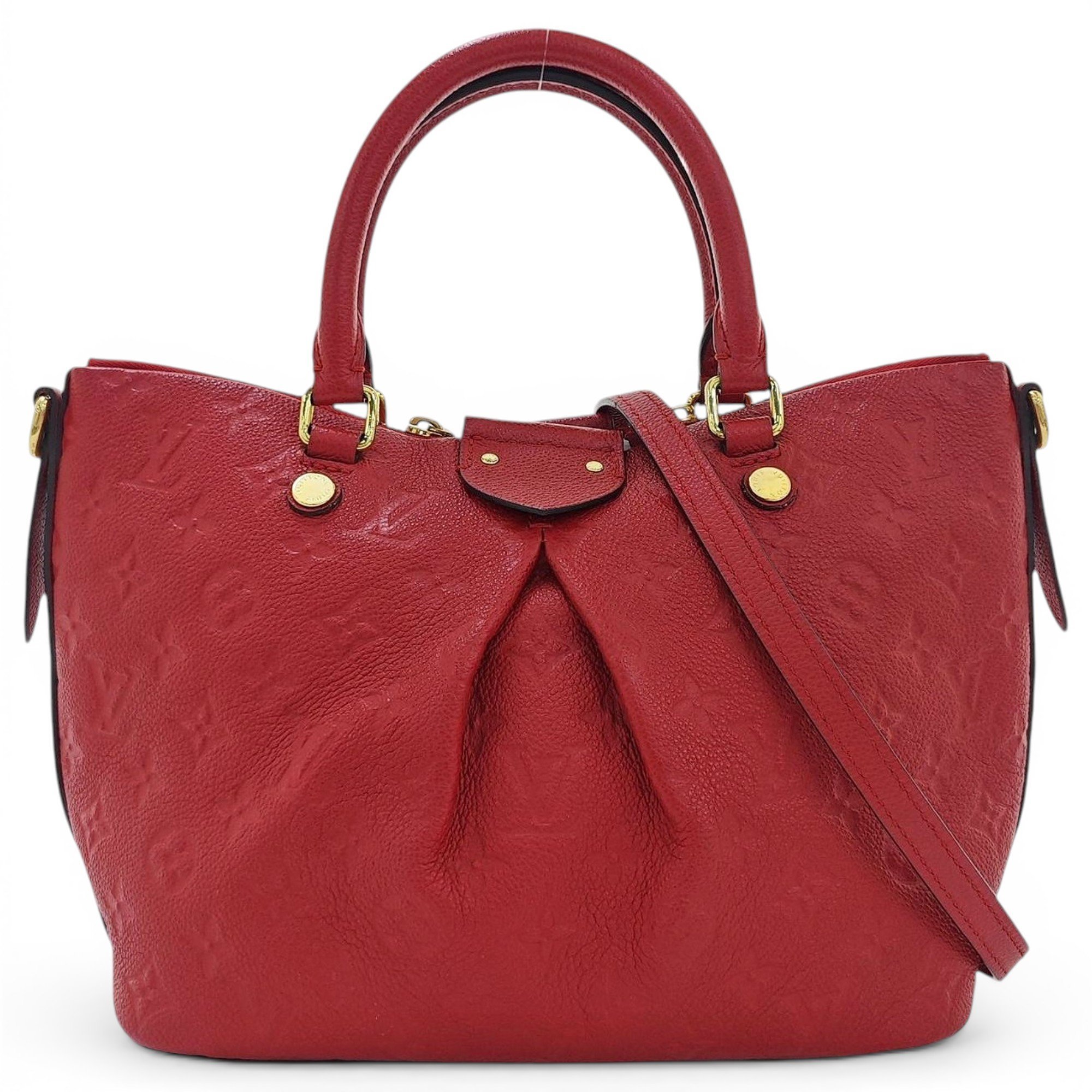 Mazarine leather handbag
