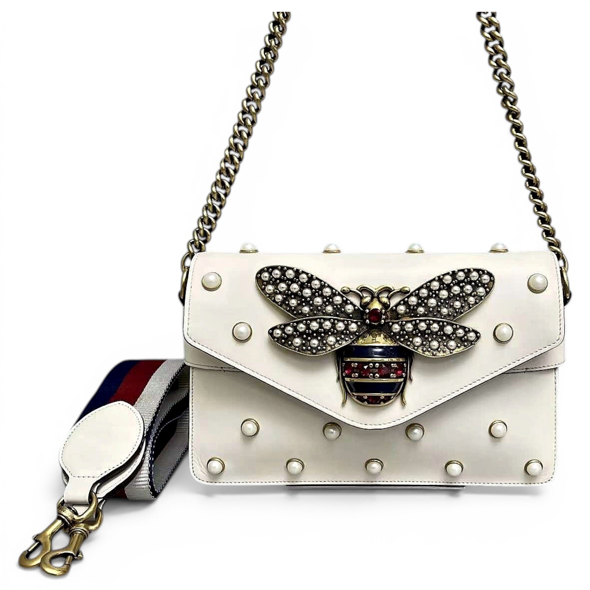 GucciTotem leather handbag