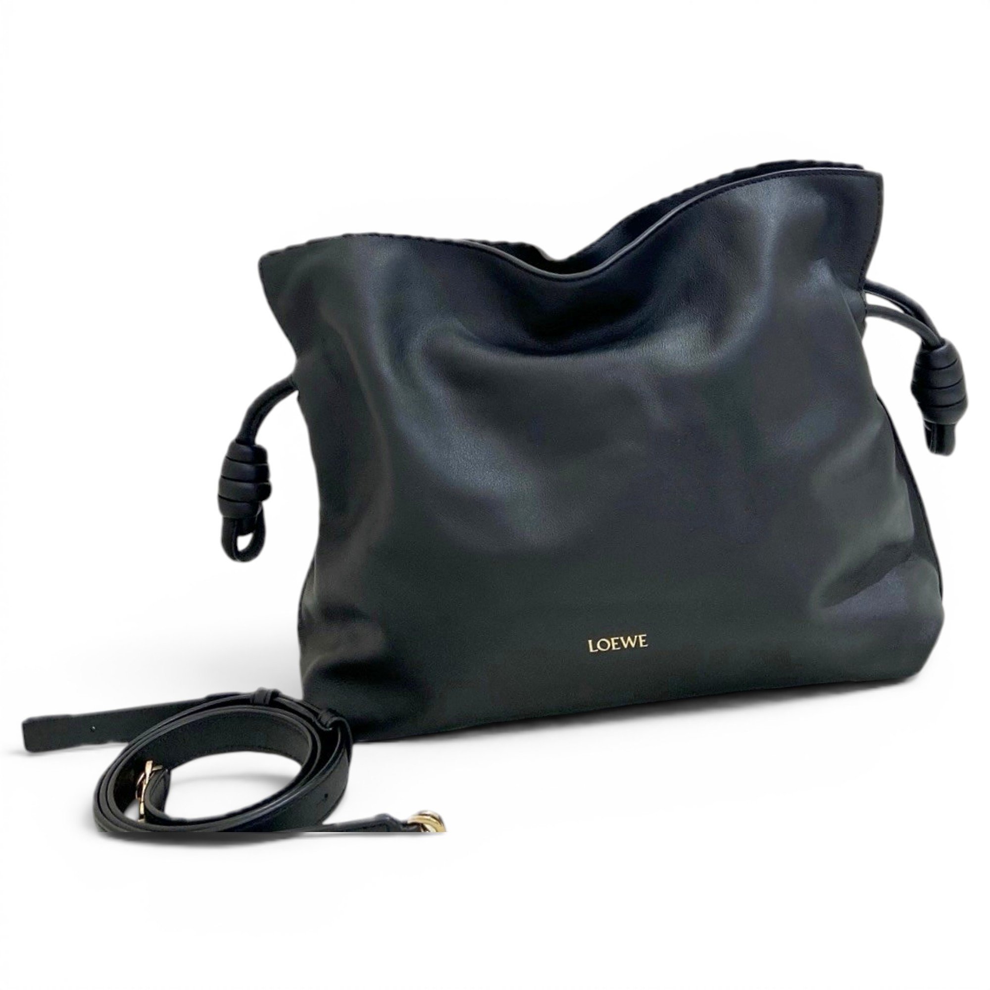 Flamenco leather handbag