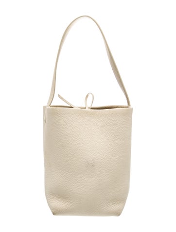 The Row Leather N/S Park Tote