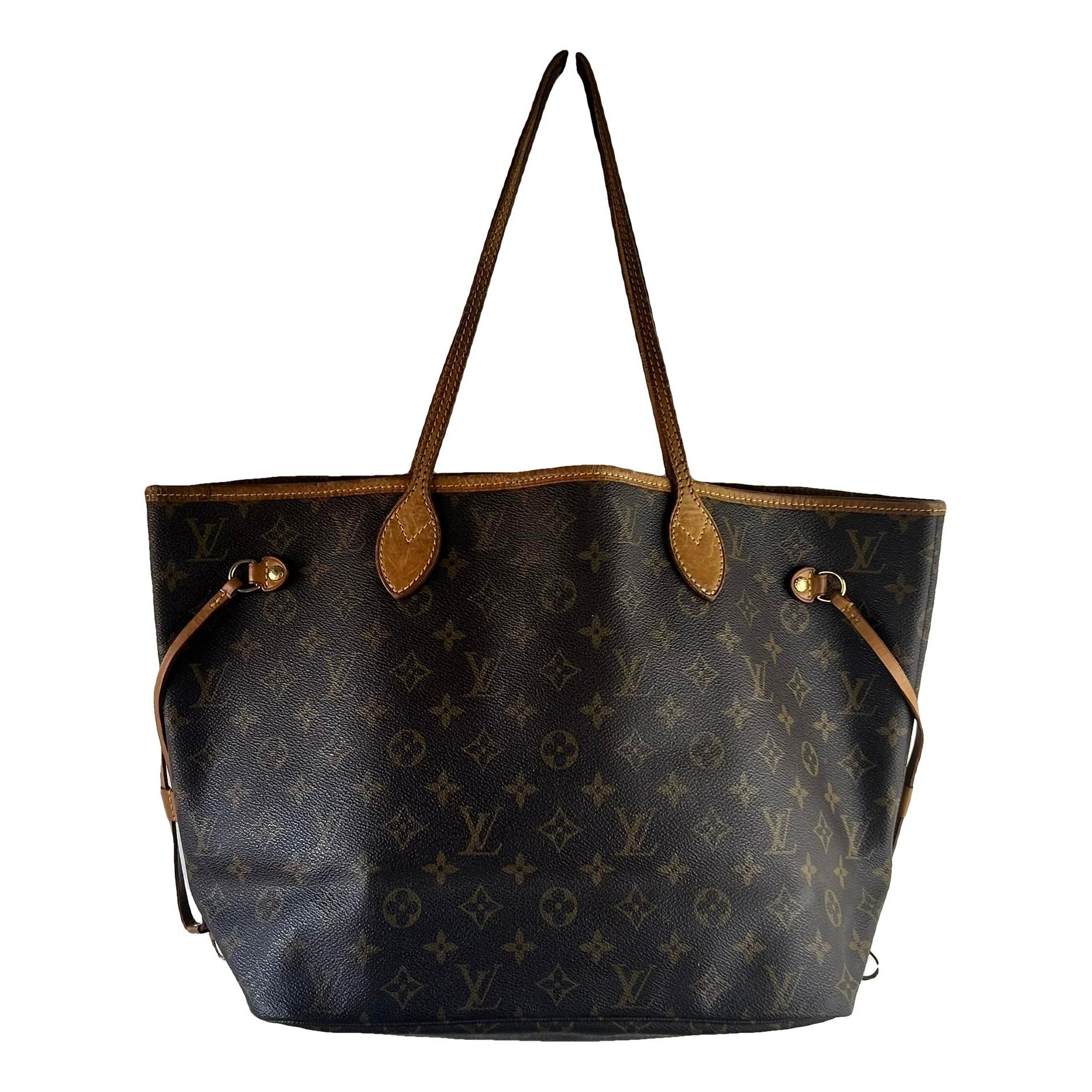 Neverfull leather tote