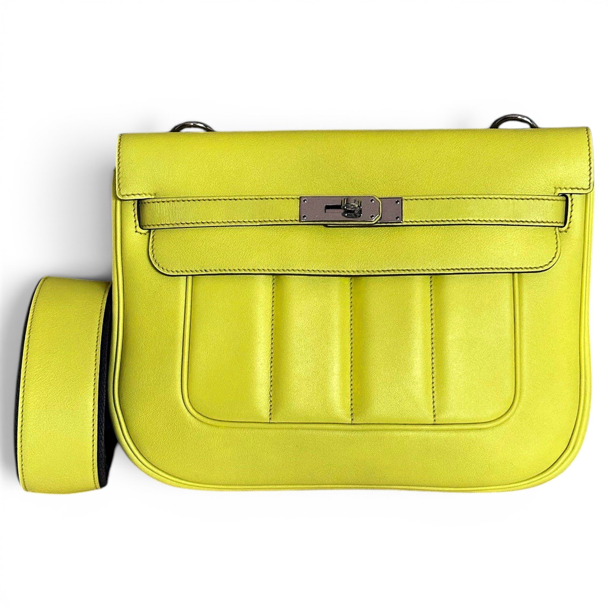 Berline leather handbag