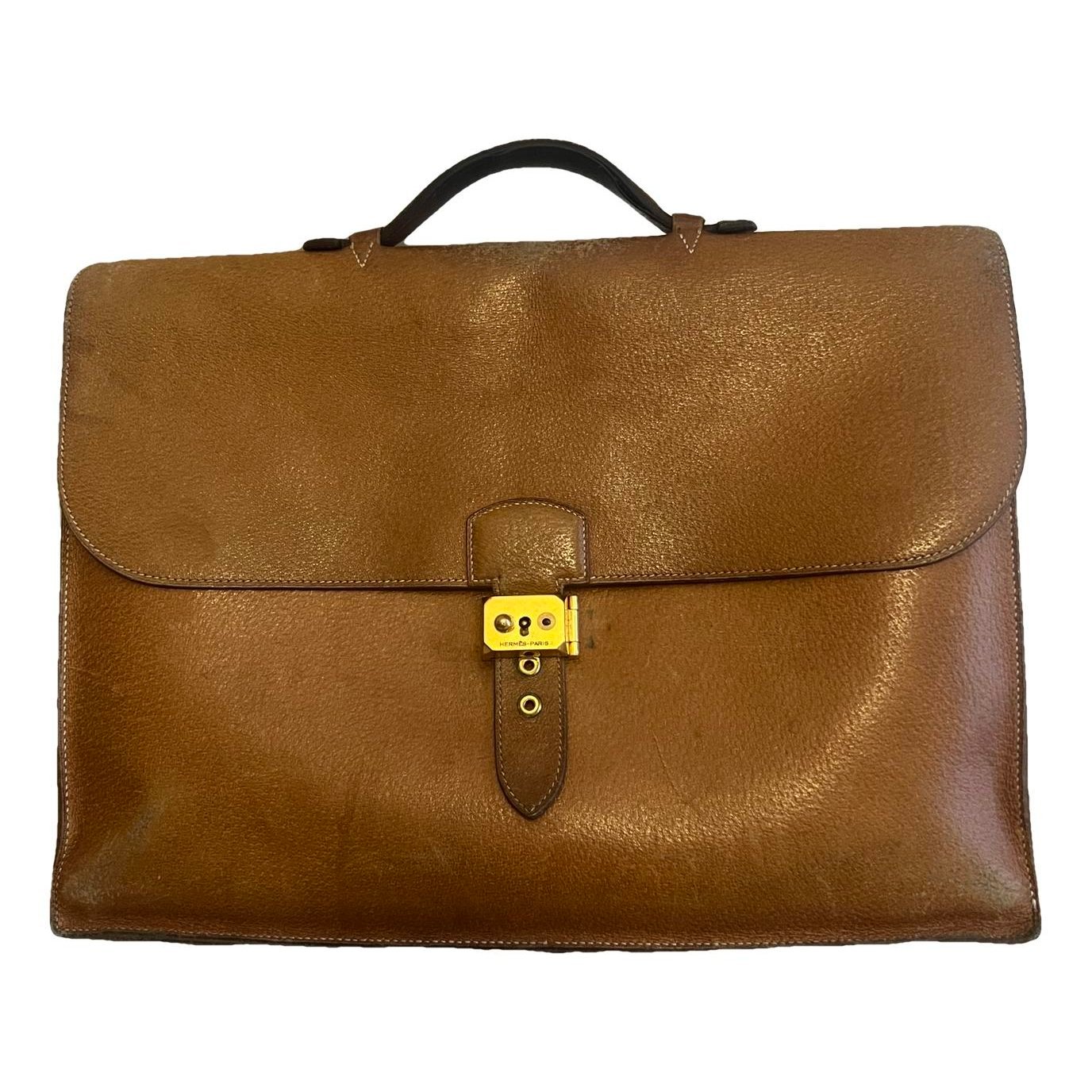 Leather handbag