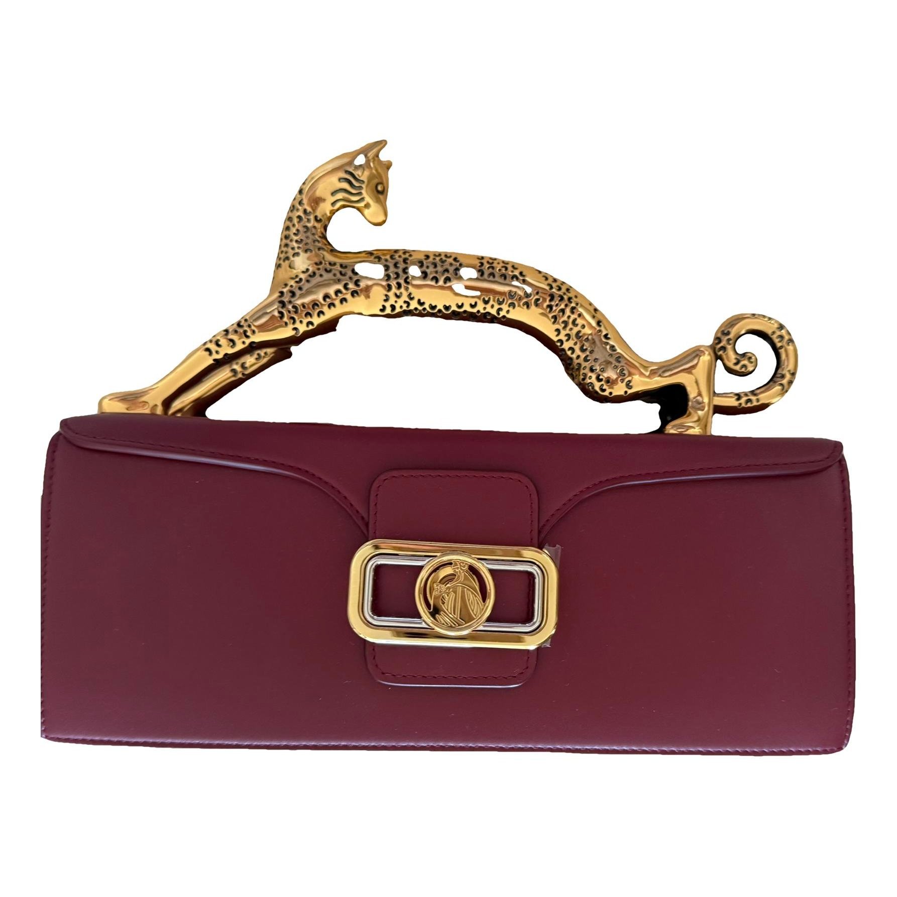 Lanvin Pencil Chat leather handbag