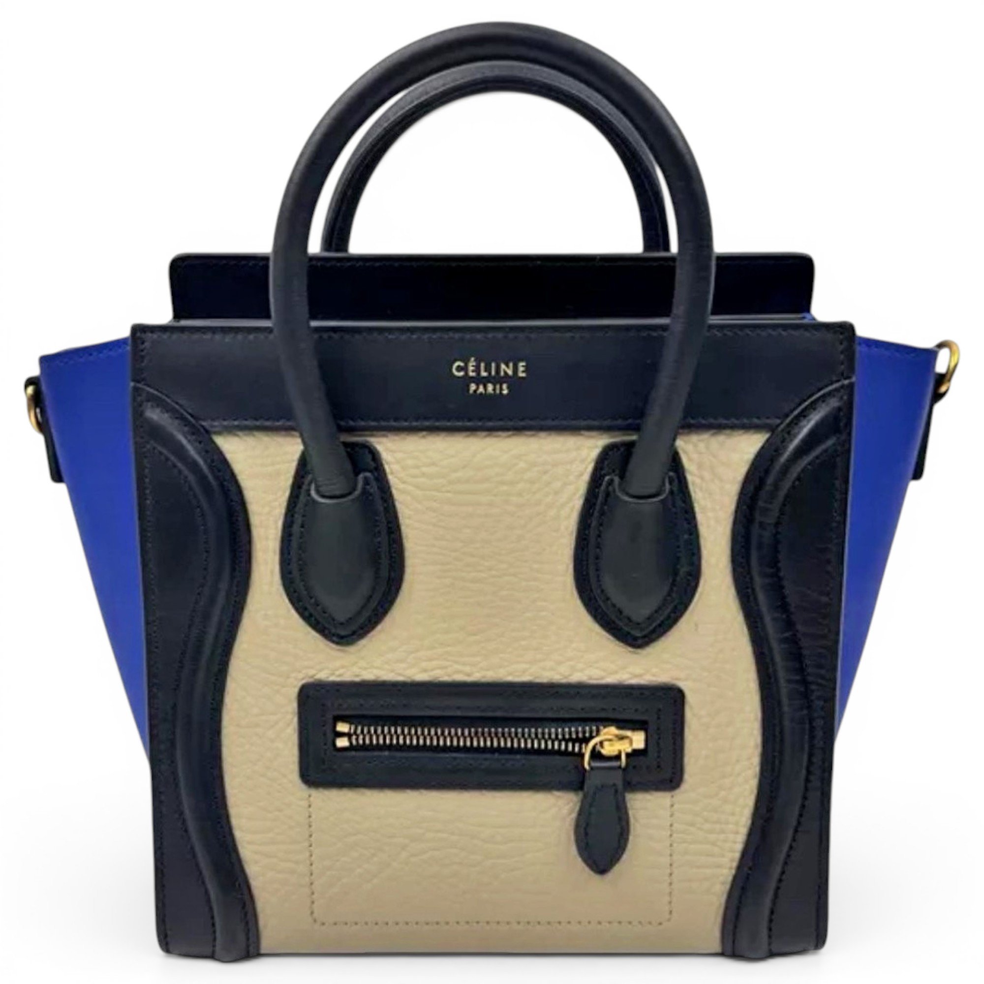 Nano Luggage leather handbag