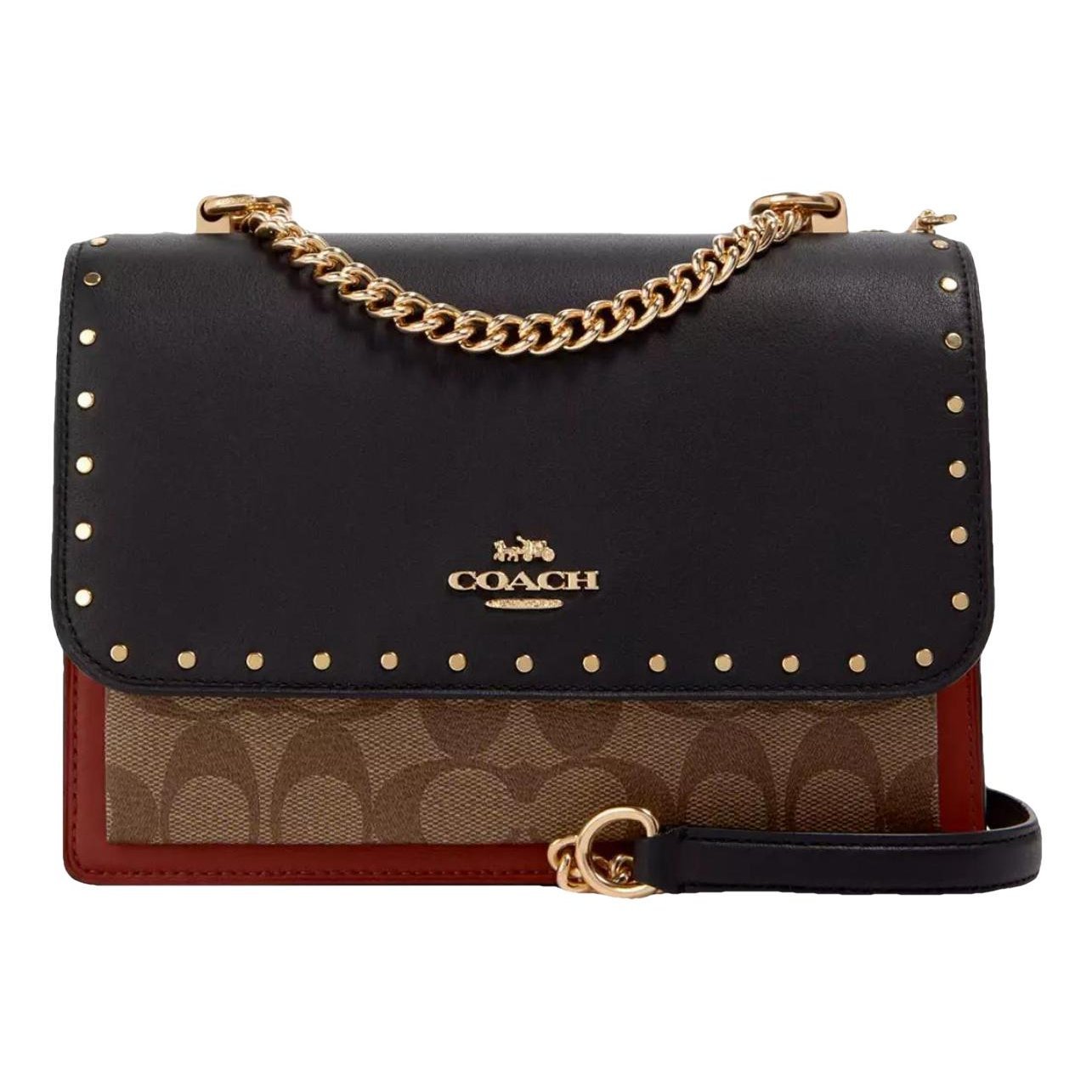Leather crossbody bag