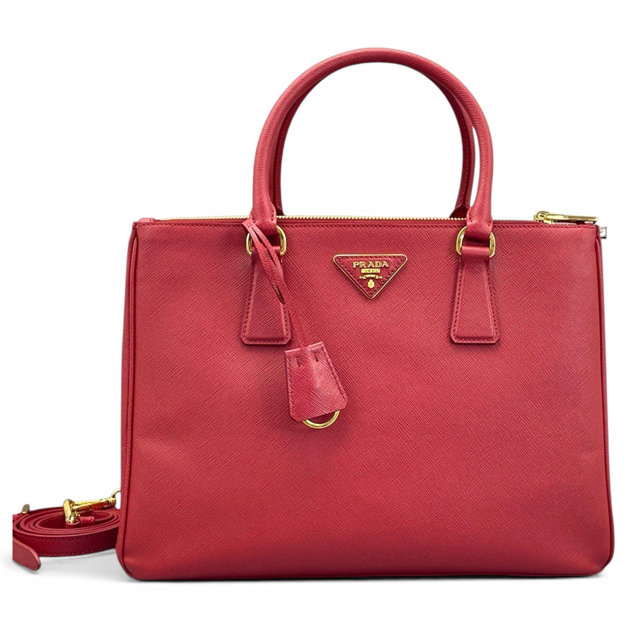 Galleria leather handbag