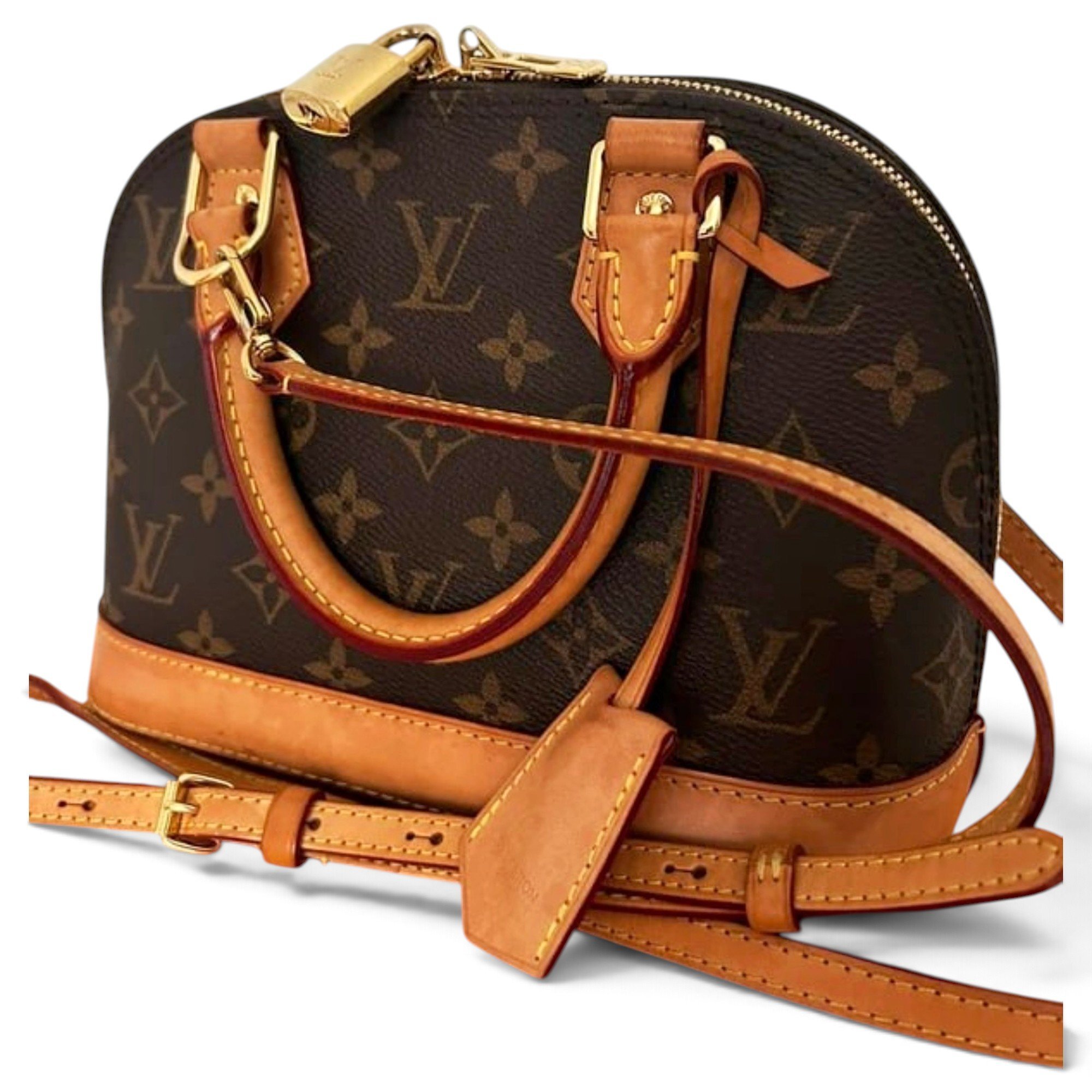 Alma BB leather handbag