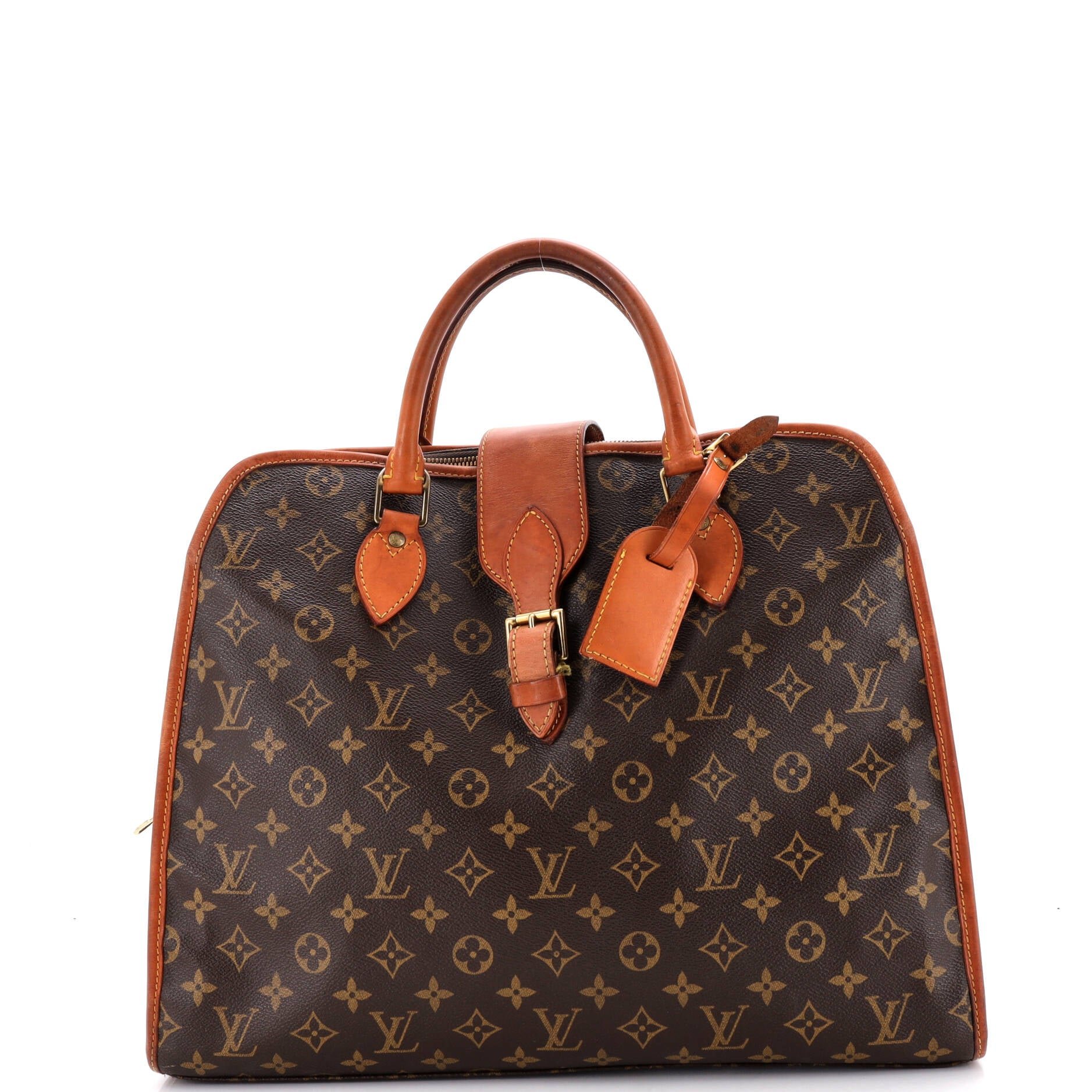 Rivoli Soft Briefcase Monogram Canvas