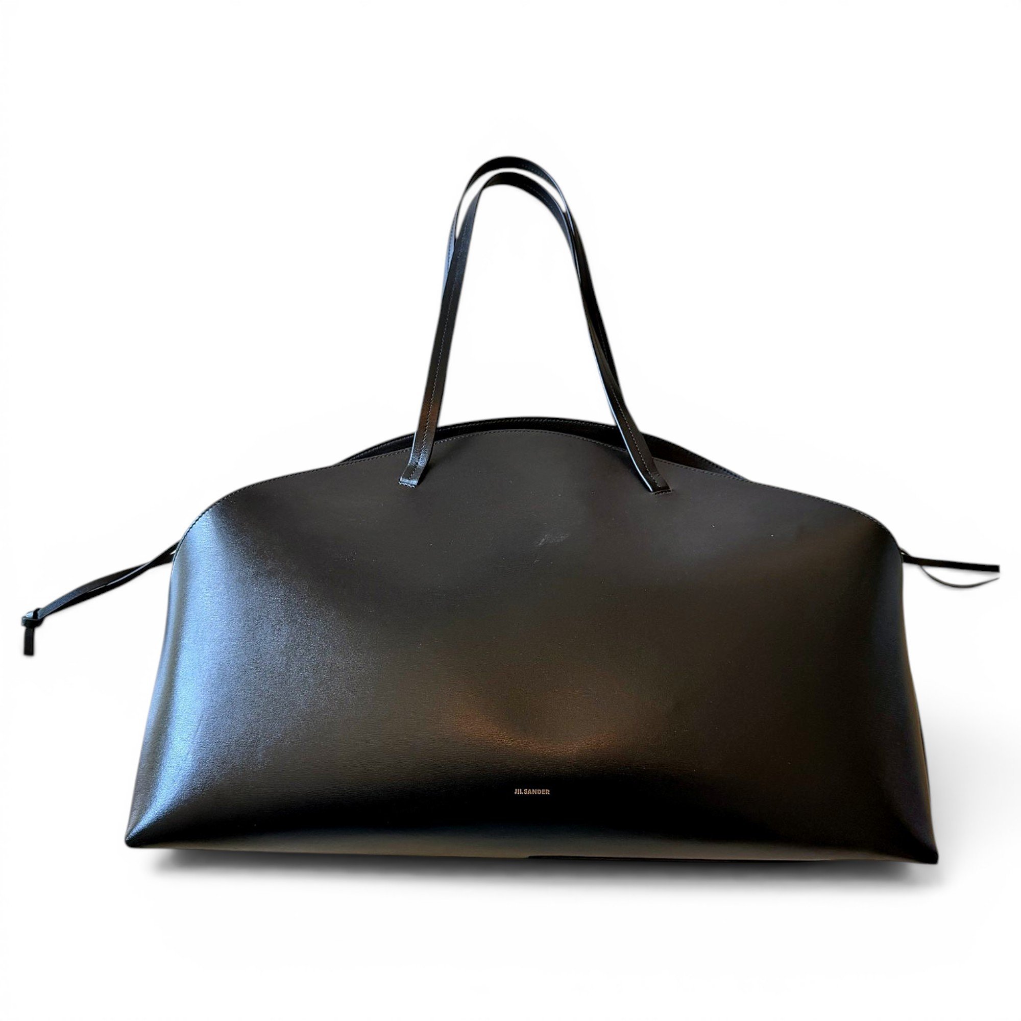 Leather tote