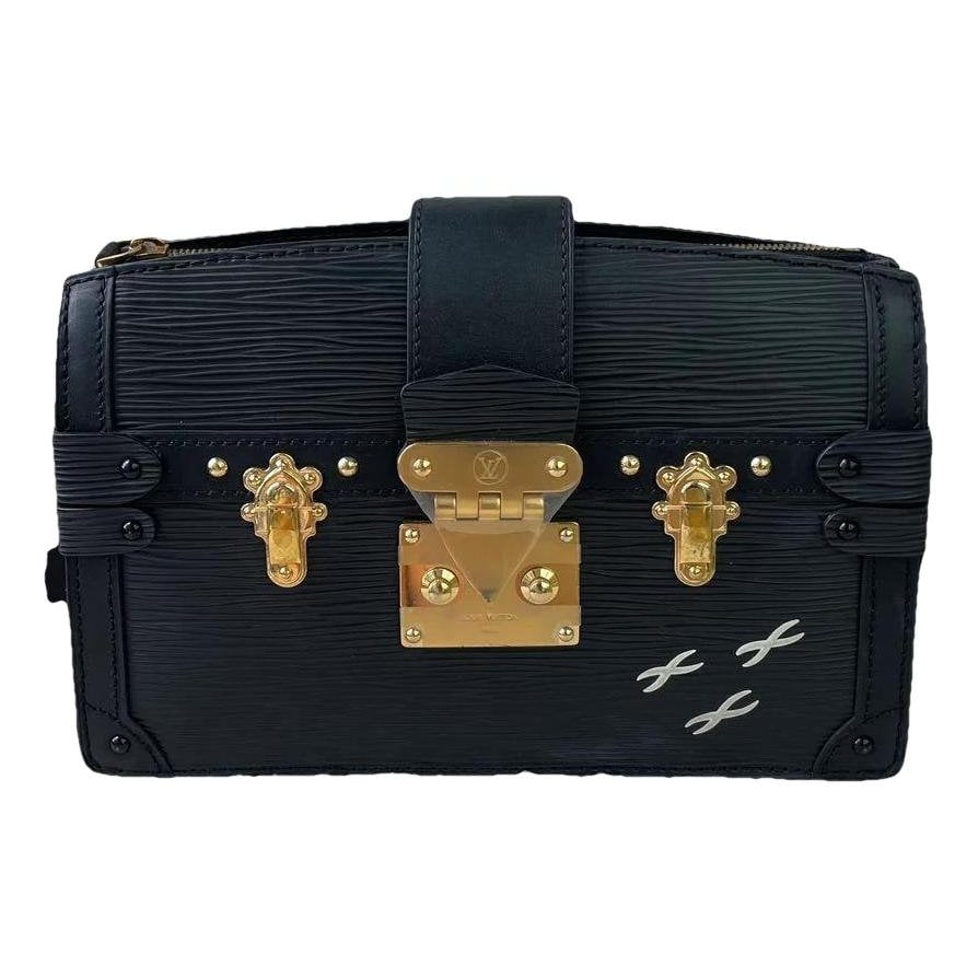 Petite Malle leather mini bag