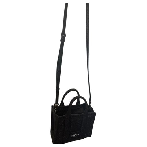 The Tag Tote glitter crossbody bag