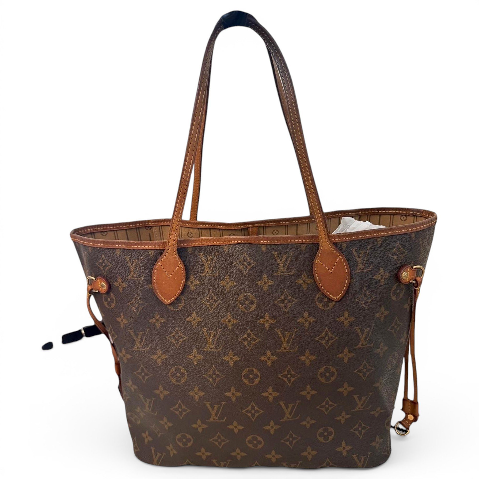 Neverfull leather tote