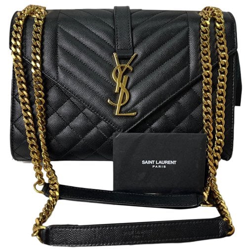 Envelope leather crossbody bag