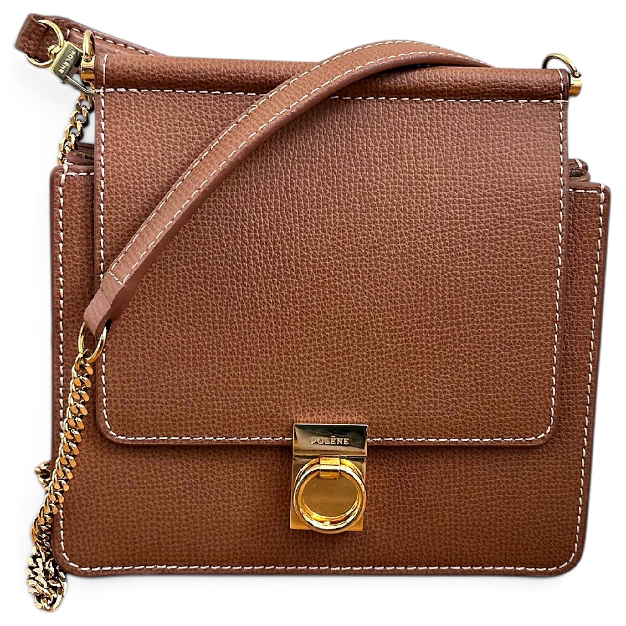 Numéro un mini leather handbag
