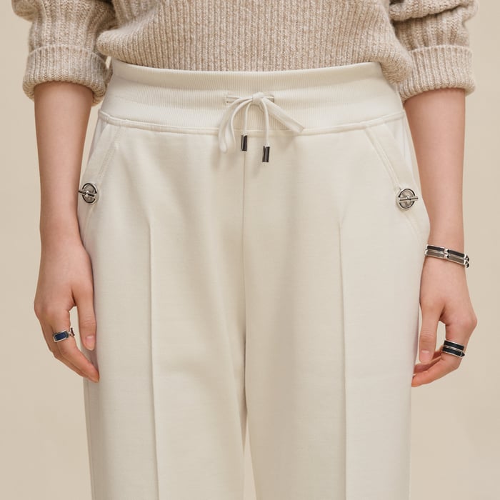 Blanc Cassé Loose Fit Pants