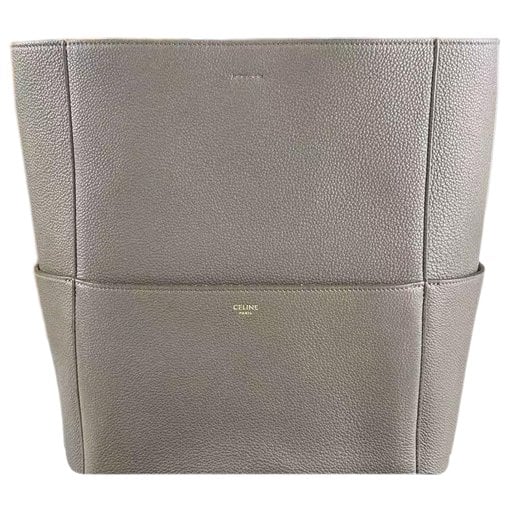 Seau Sangle leather handbag
