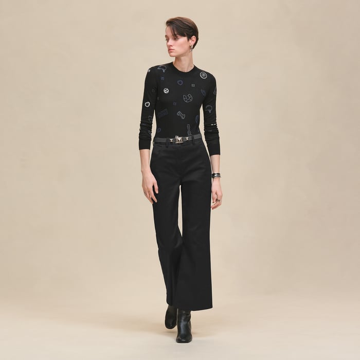 Noir Bootcut Pants