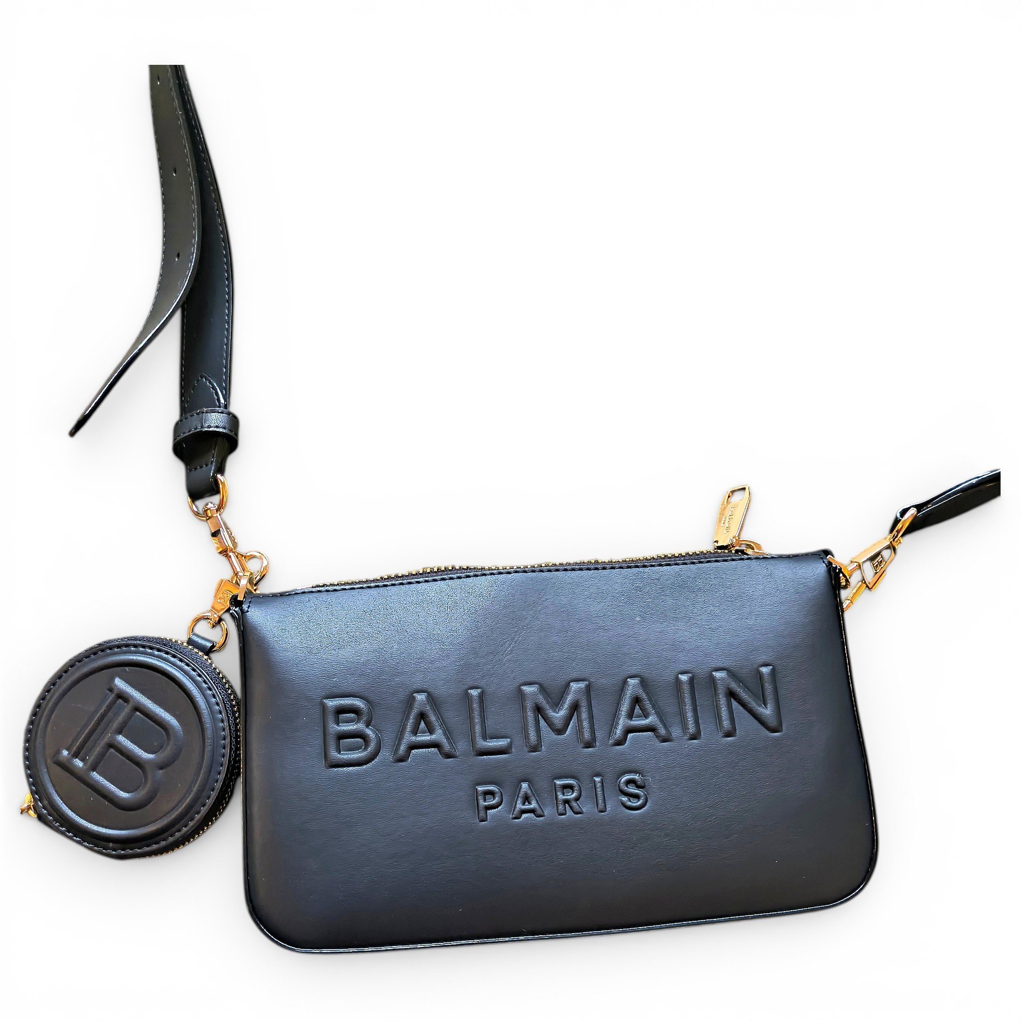 Leather crossbody bag