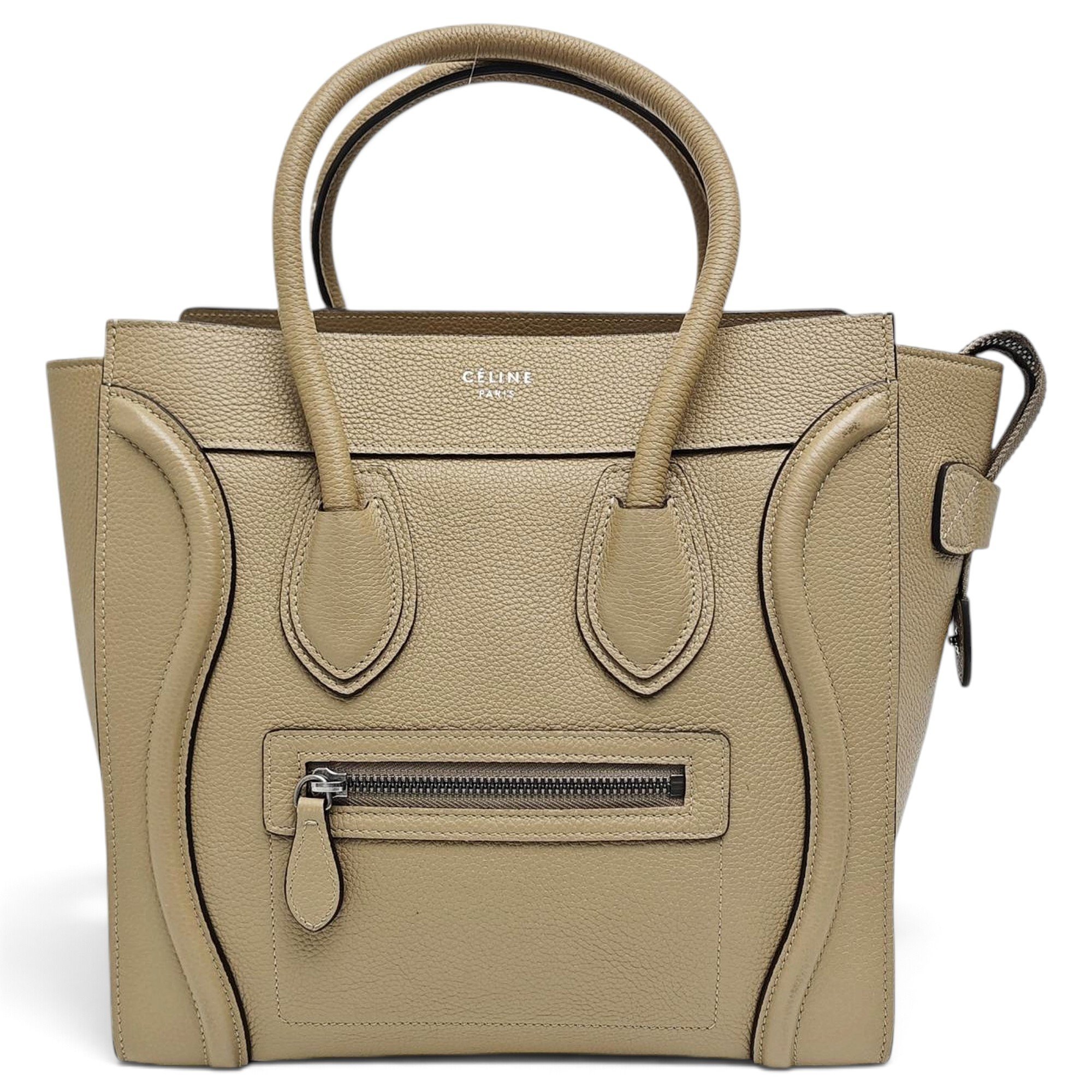 Luggage leather handbag