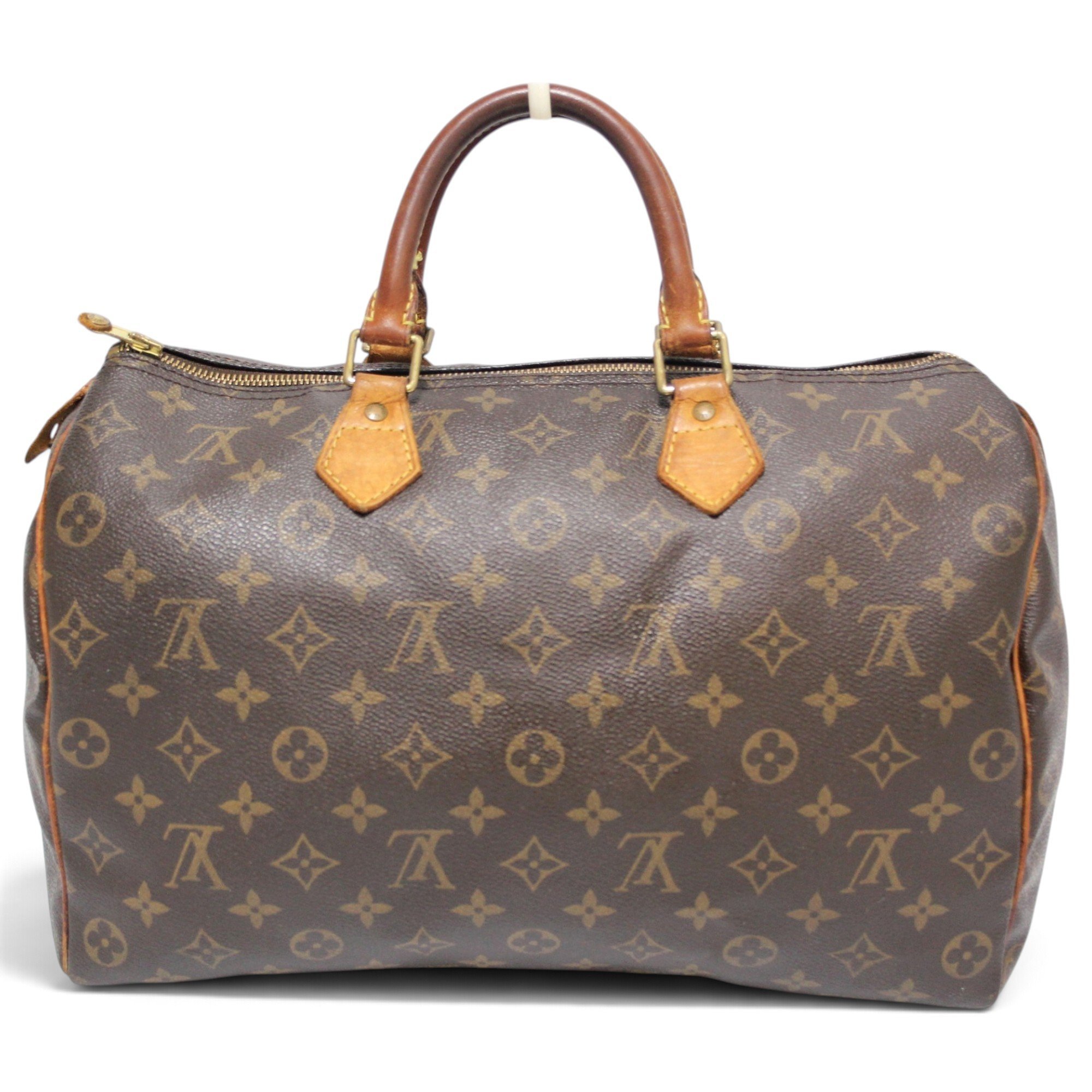 Speedy leather handbag