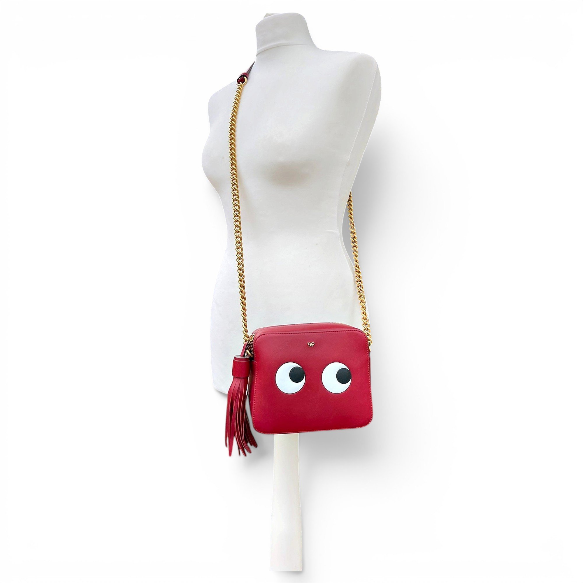 Leather crossbody bag