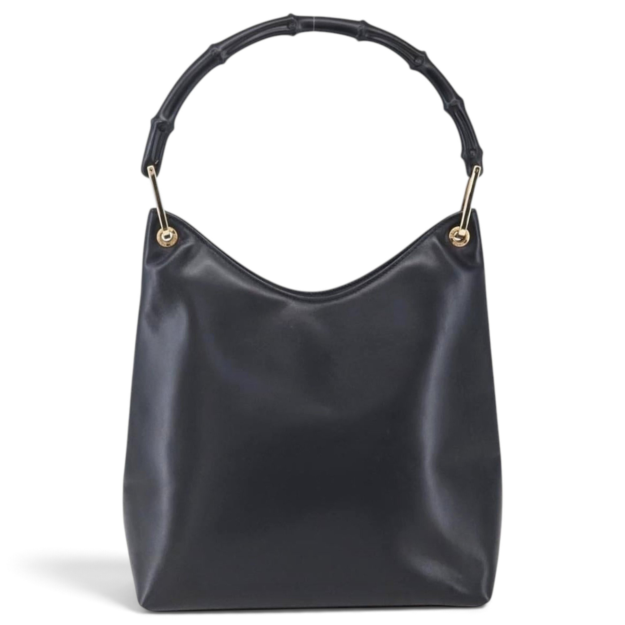 Bamboo leather handbag